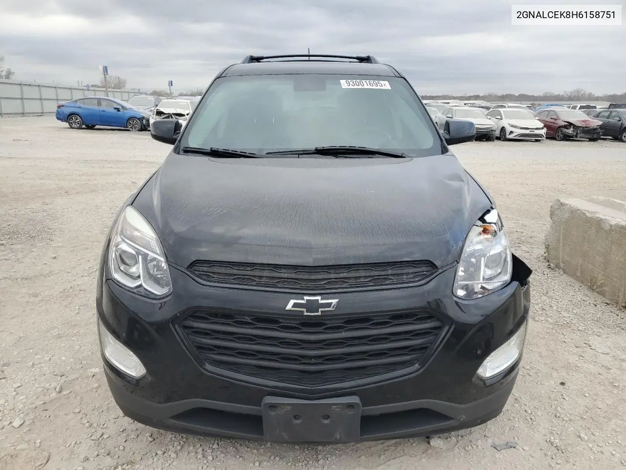2GNALCEK8H6158751 2017 Chevrolet Equinox Lt