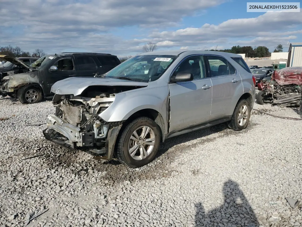 2GNALAEK0H1523506 2017 Chevrolet Equinox L
