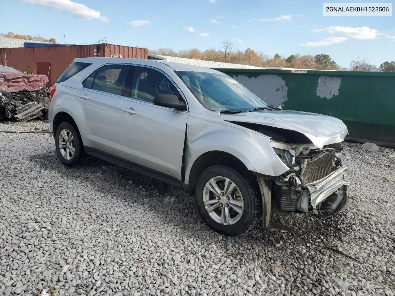 2GNALAEK0H1523506 2017 Chevrolet Equinox L