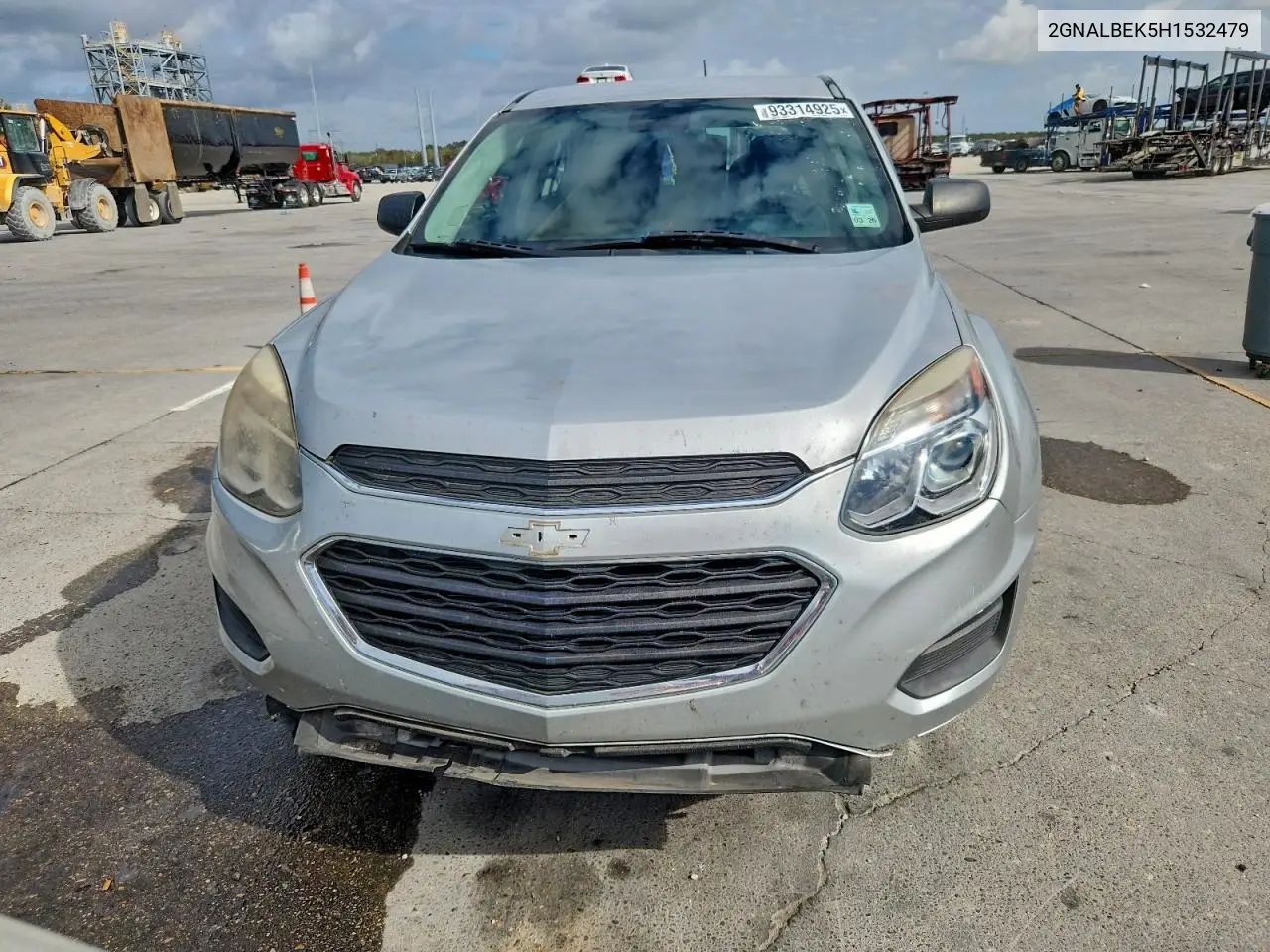 2GNALBEK5H1532479 2017 Chevrolet Equinox Ls