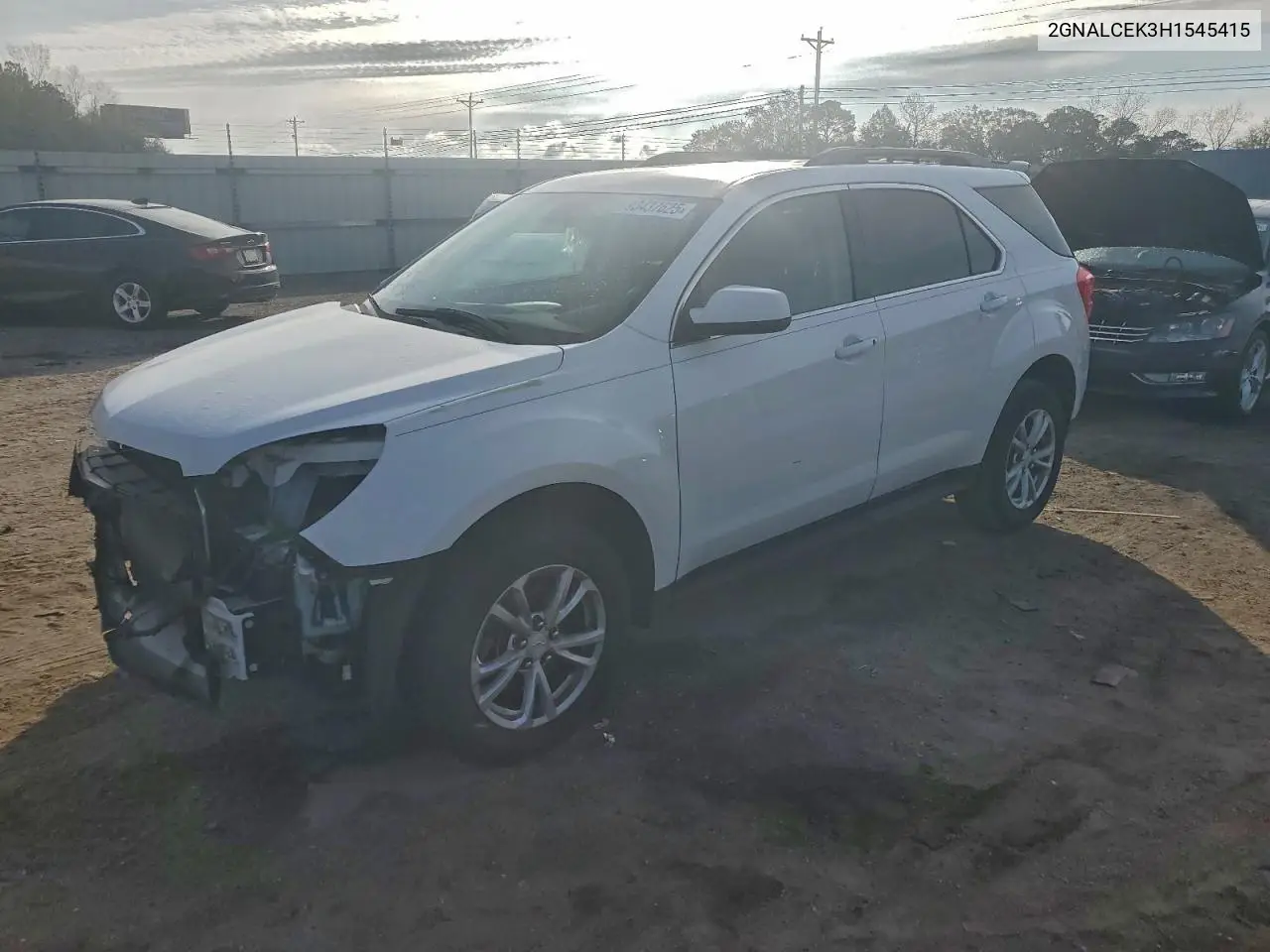 2GNALCEK3H1545415 2017 Chevrolet Equinox Lt