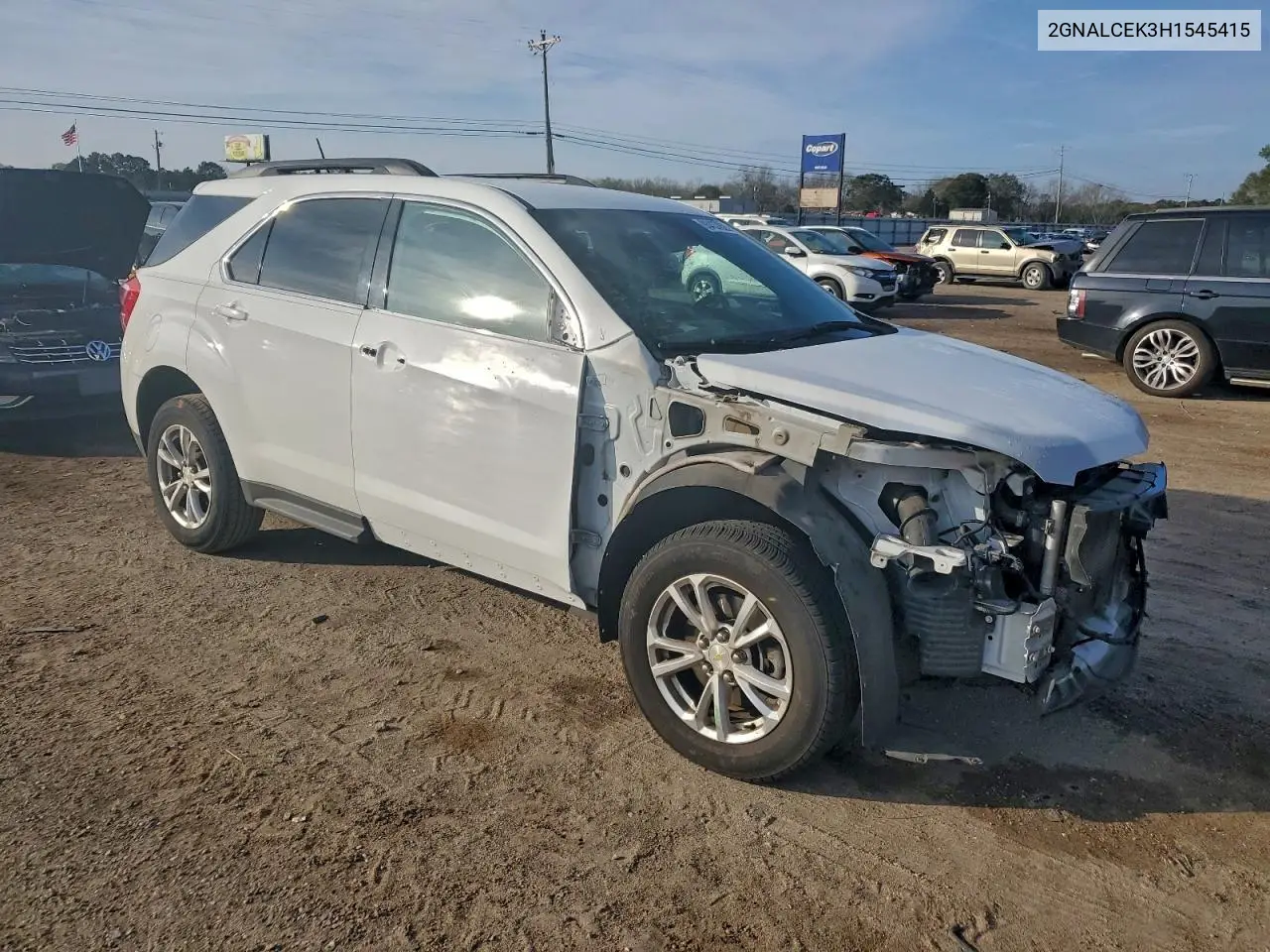 2GNALCEK3H1545415 2017 Chevrolet Equinox Lt