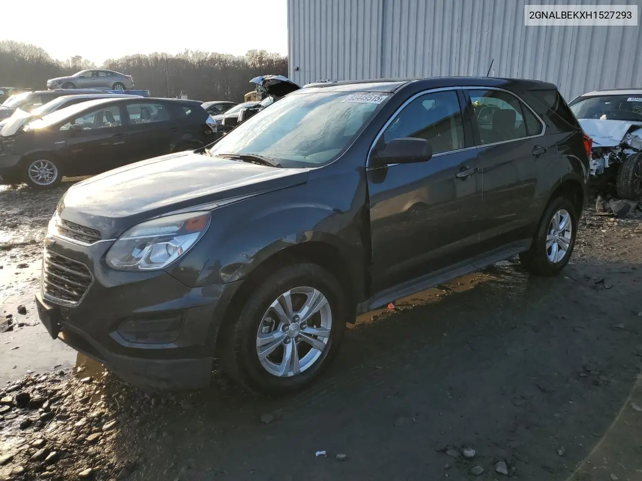 2GNALBEKXH1527293 2017 Chevrolet Equinox Ls