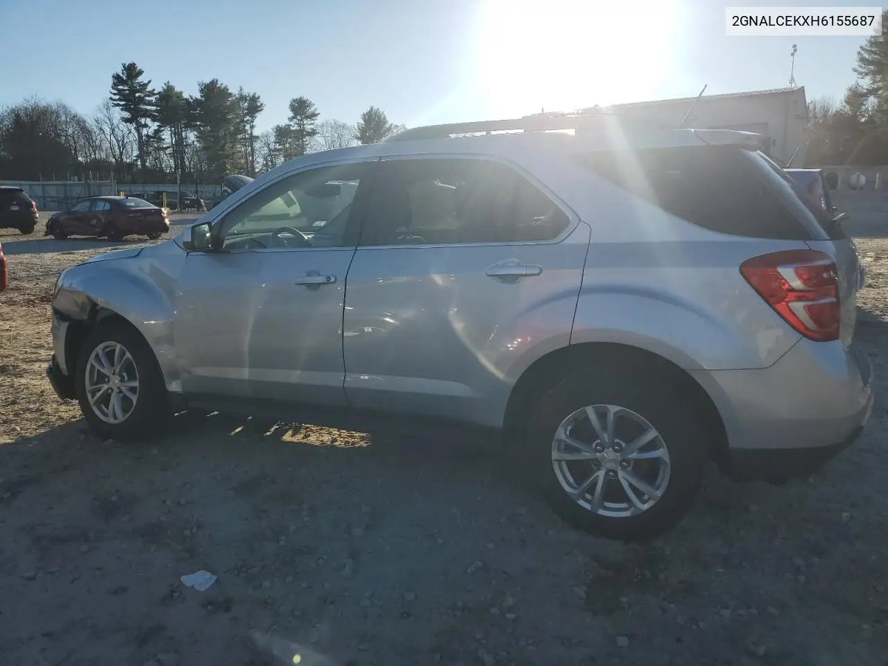 2GNALCEKXH6155687 2017 Chevrolet Equinox Lt