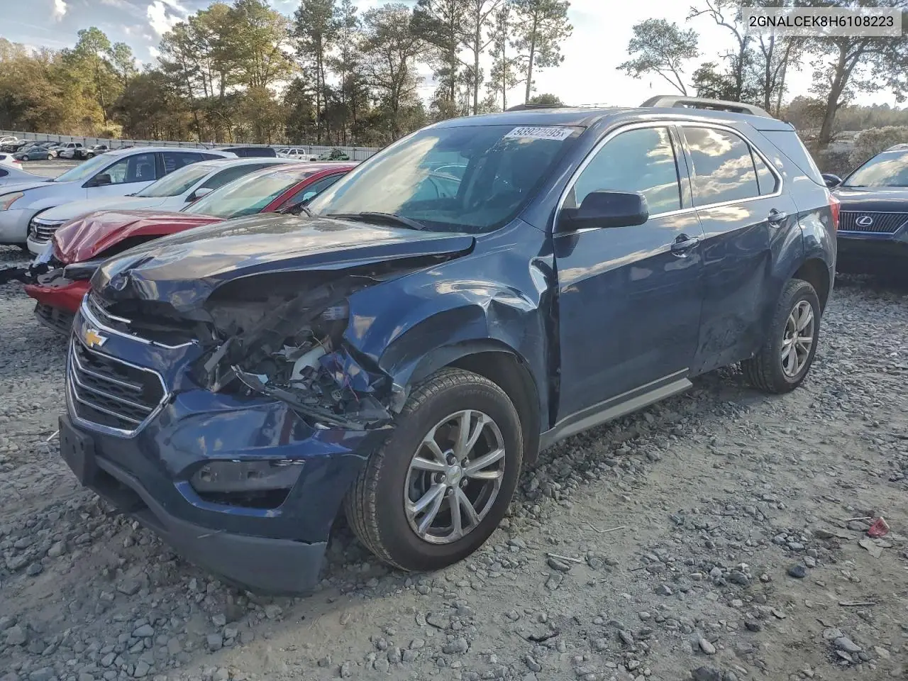 2GNALCEK8H6108223 2017 Chevrolet Equinox Lt