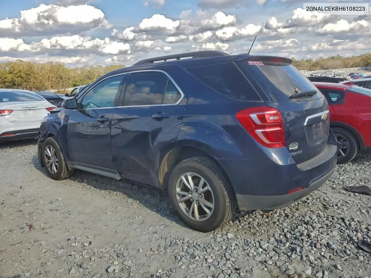 2GNALCEK8H6108223 2017 Chevrolet Equinox Lt