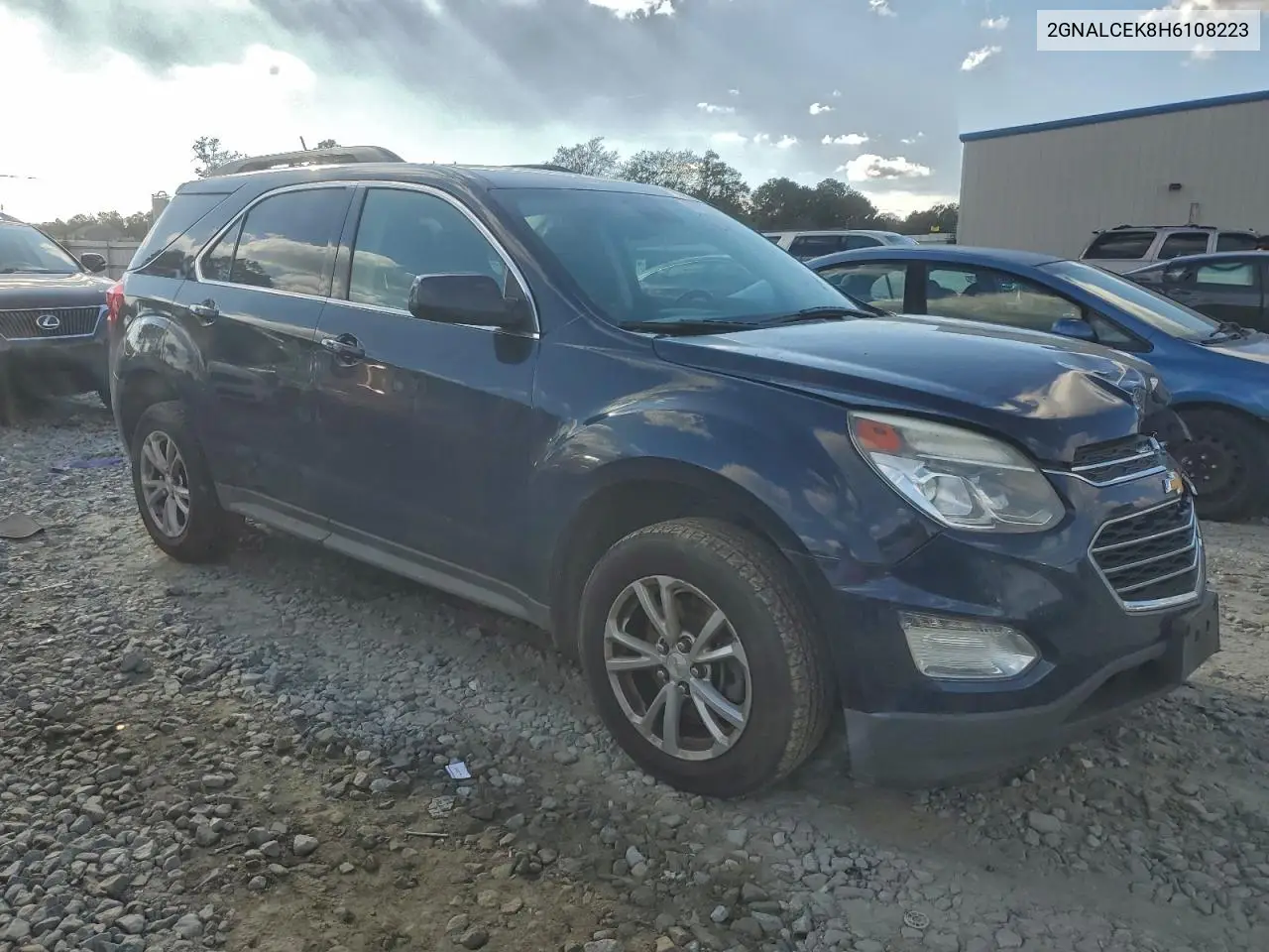 2GNALCEK8H6108223 2017 Chevrolet Equinox Lt