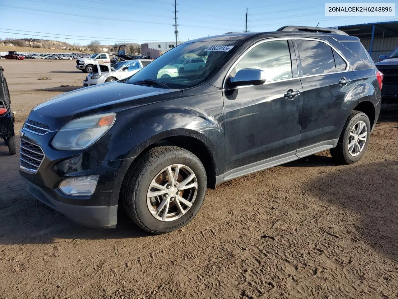 2GNALCEK2H6248896 2017 Chevrolet Equinox Lt
