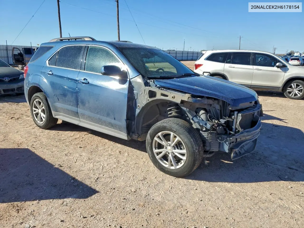 2GNALCEK2H6178154 2017 Chevrolet Equinox Lt