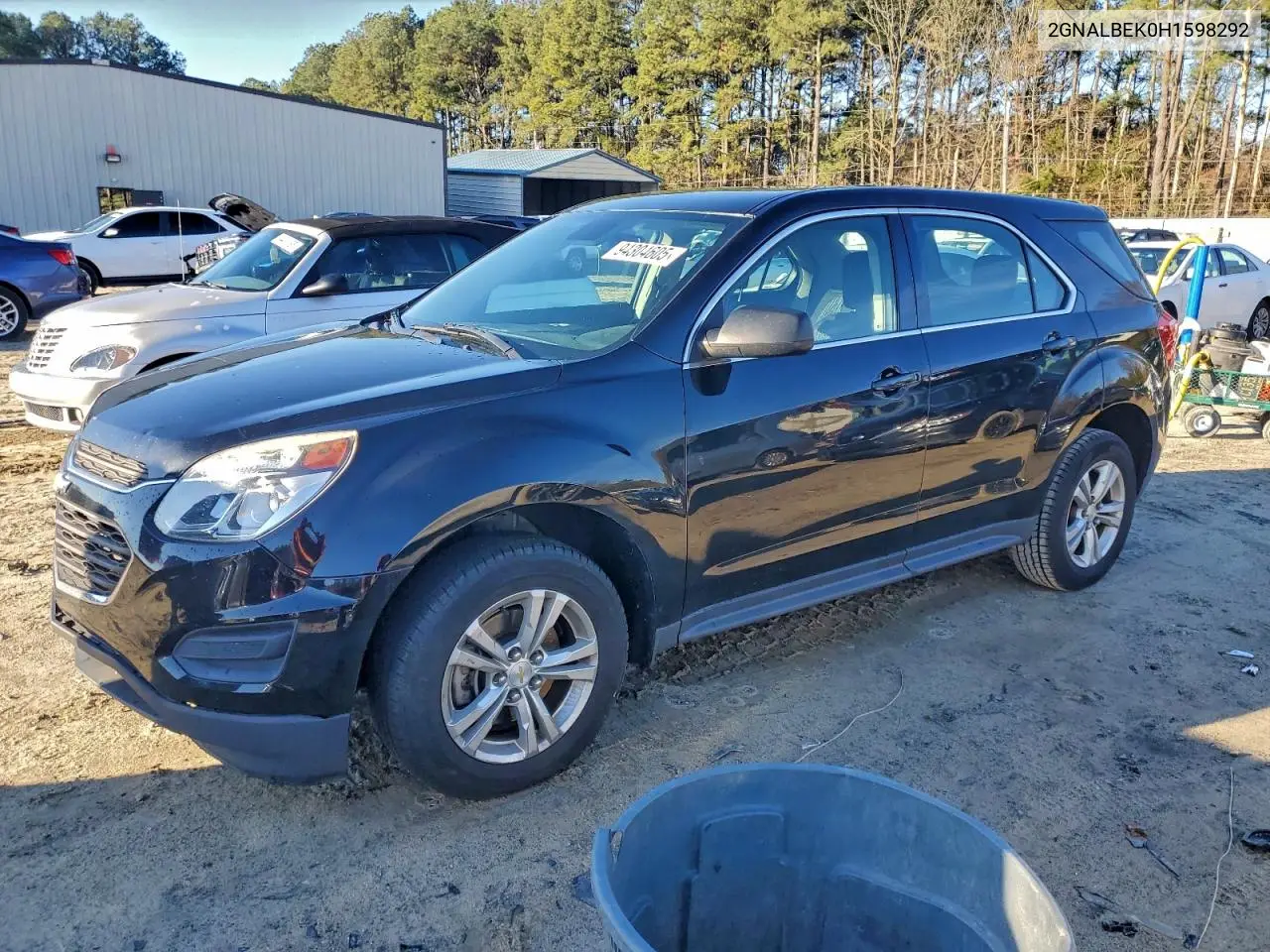 2GNALBEK0H1598292 2017 Chevrolet Equinox Ls