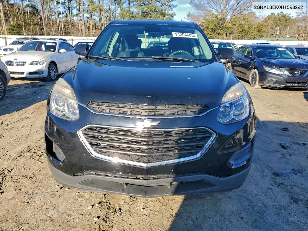 2GNALBEK0H1598292 2017 Chevrolet Equinox Ls