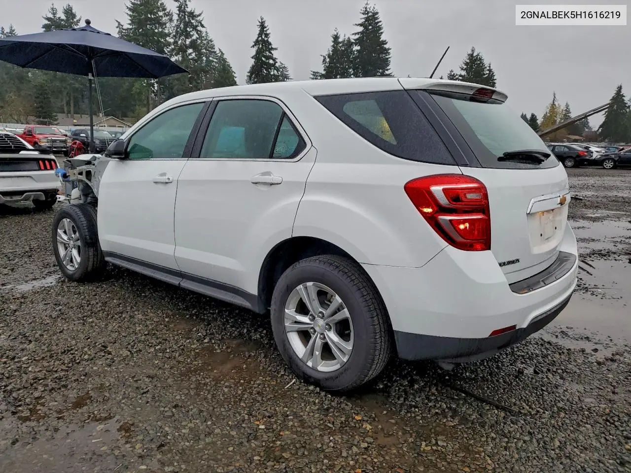 2GNALBEK5H1616219 2017 Chevrolet Equinox Ls