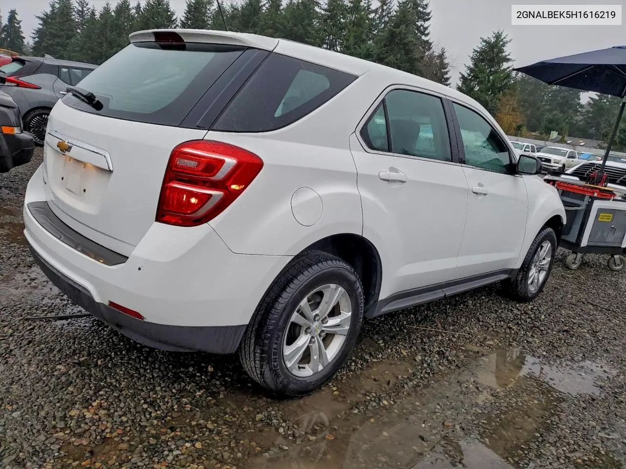 2GNALBEK5H1616219 2017 Chevrolet Equinox Ls