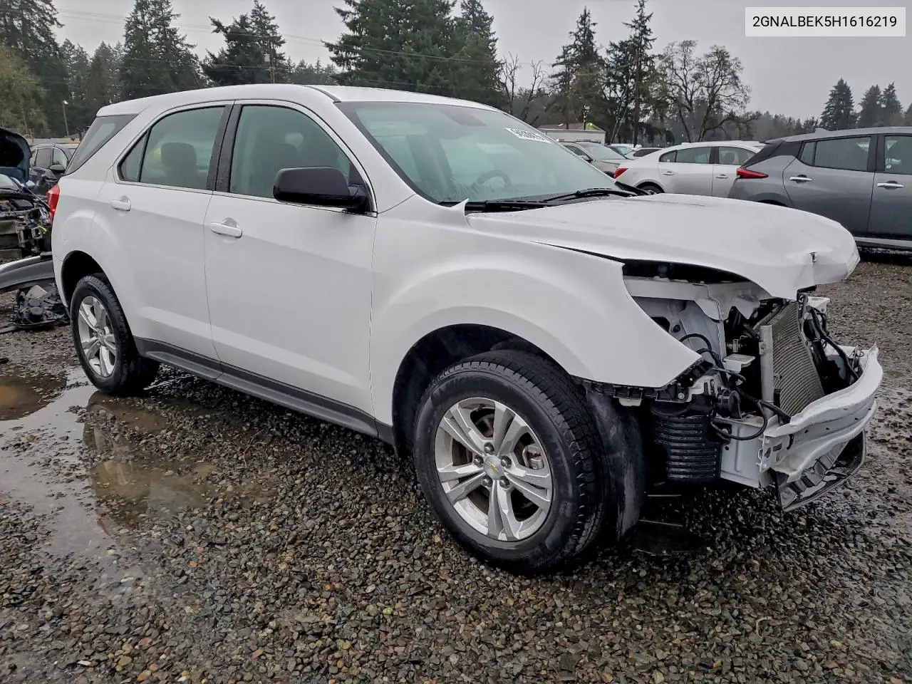 2GNALBEK5H1616219 2017 Chevrolet Equinox Ls