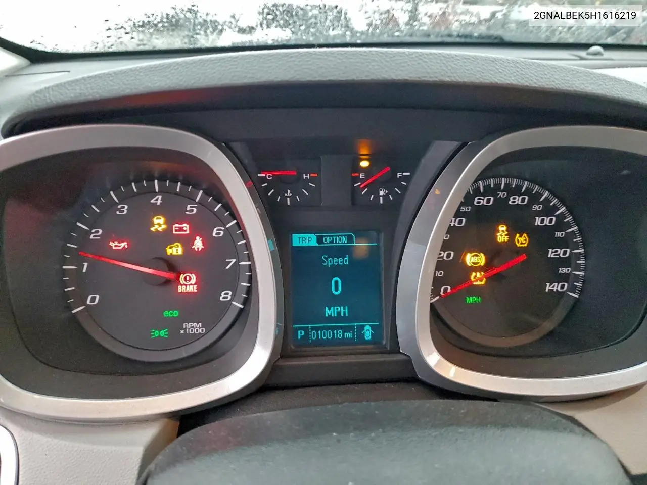 2GNALBEK5H1616219 2017 Chevrolet Equinox Ls