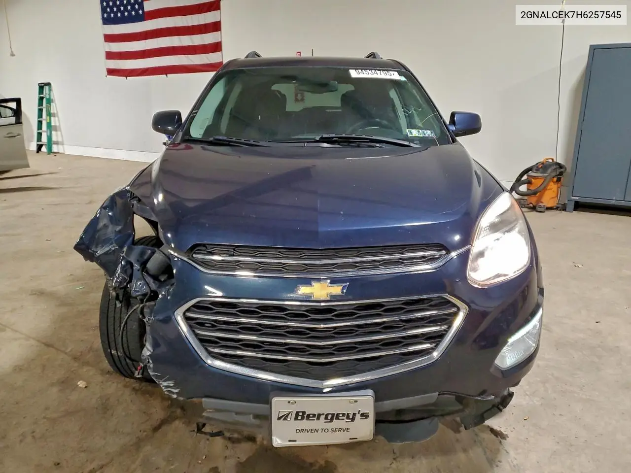 2GNALCEK7H6257545 2017 Chevrolet Equinox Lt