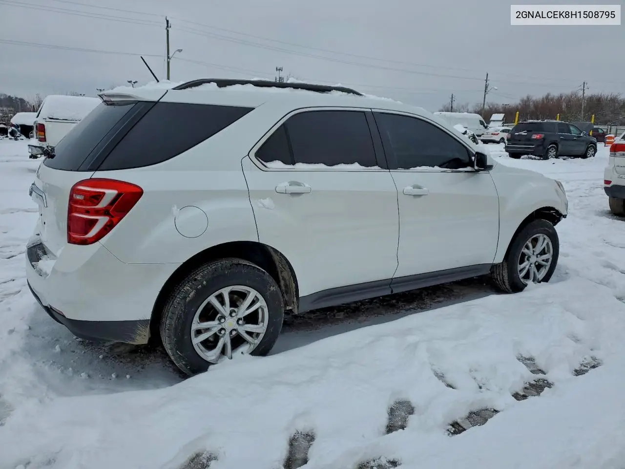 2GNALCEK8H1508795 2017 Chevrolet Equinox Lt