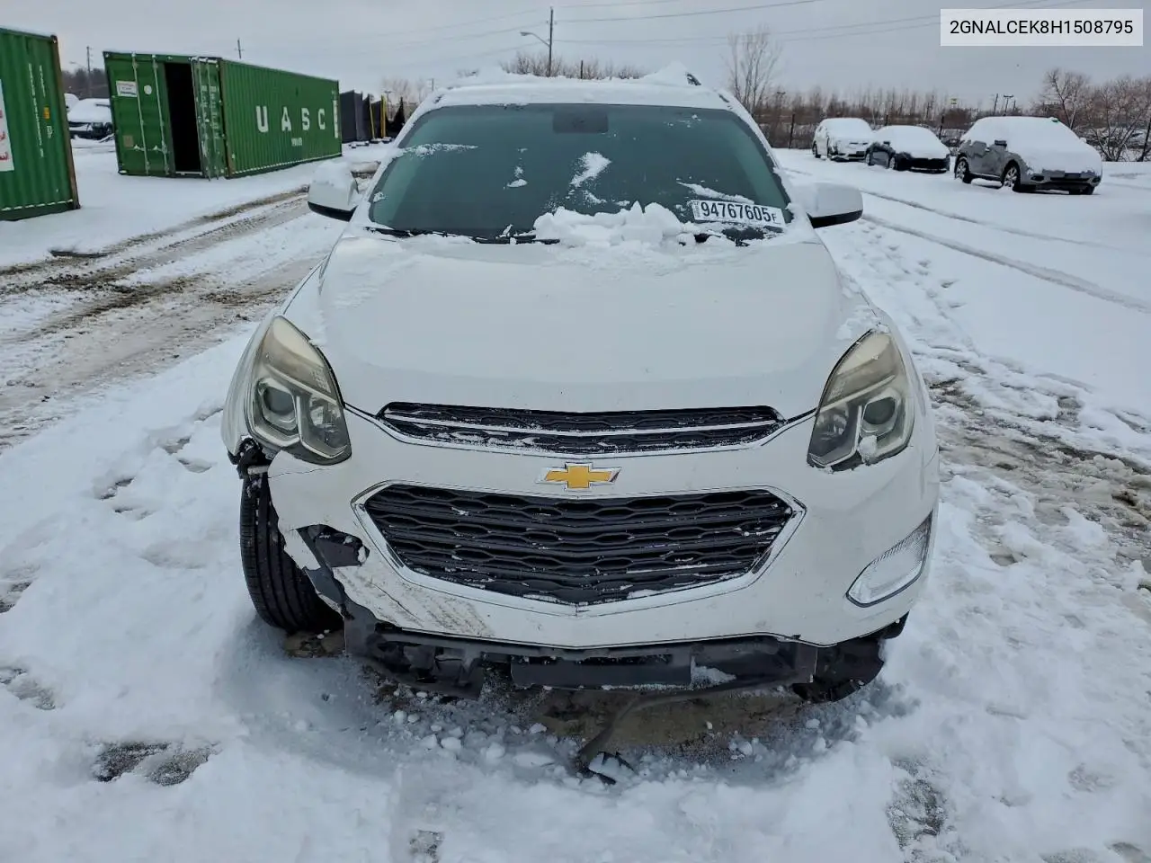 2GNALCEK8H1508795 2017 Chevrolet Equinox Lt