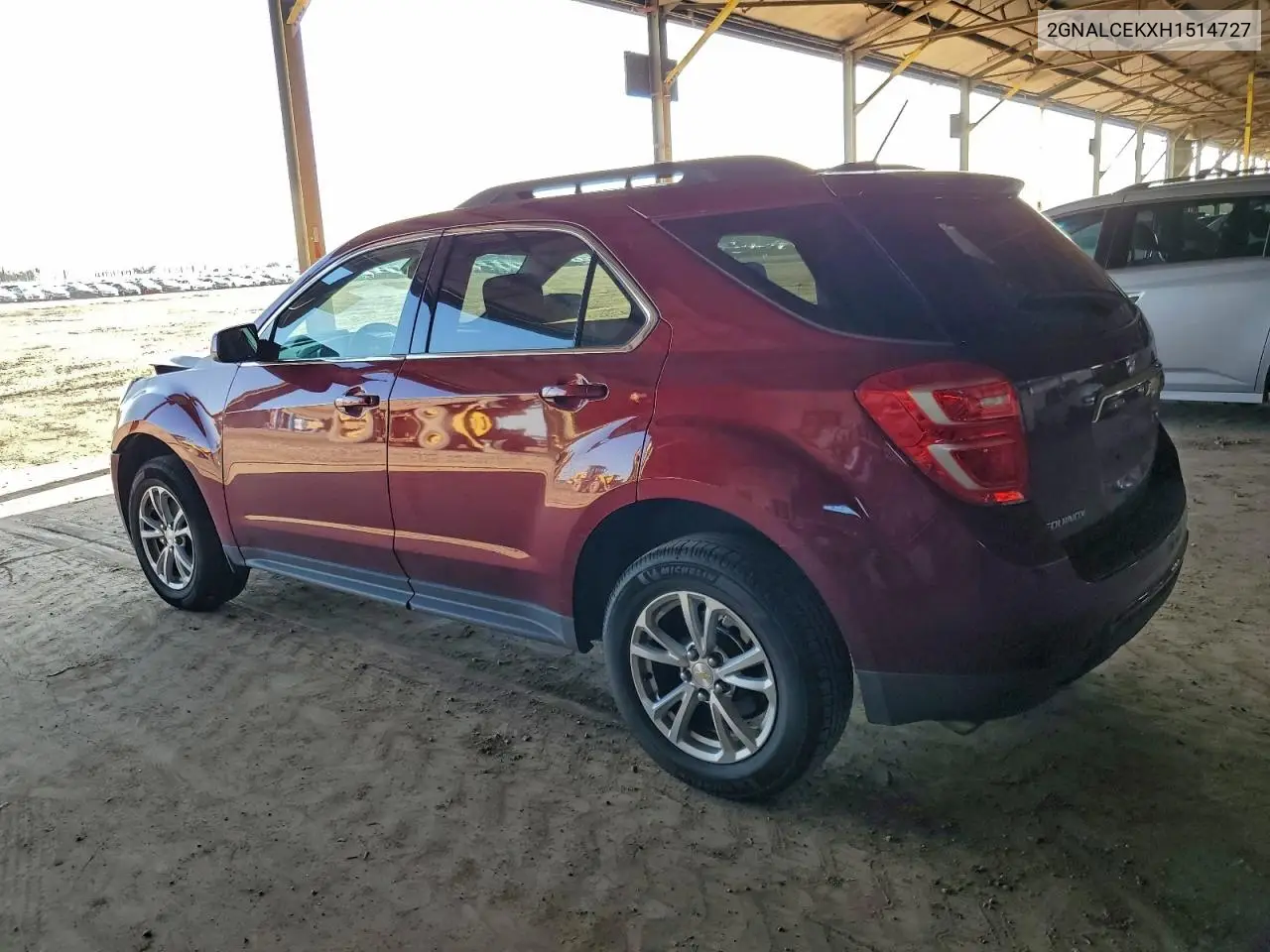2GNALCEKXH1514727 2017 Chevrolet Equinox Lt
