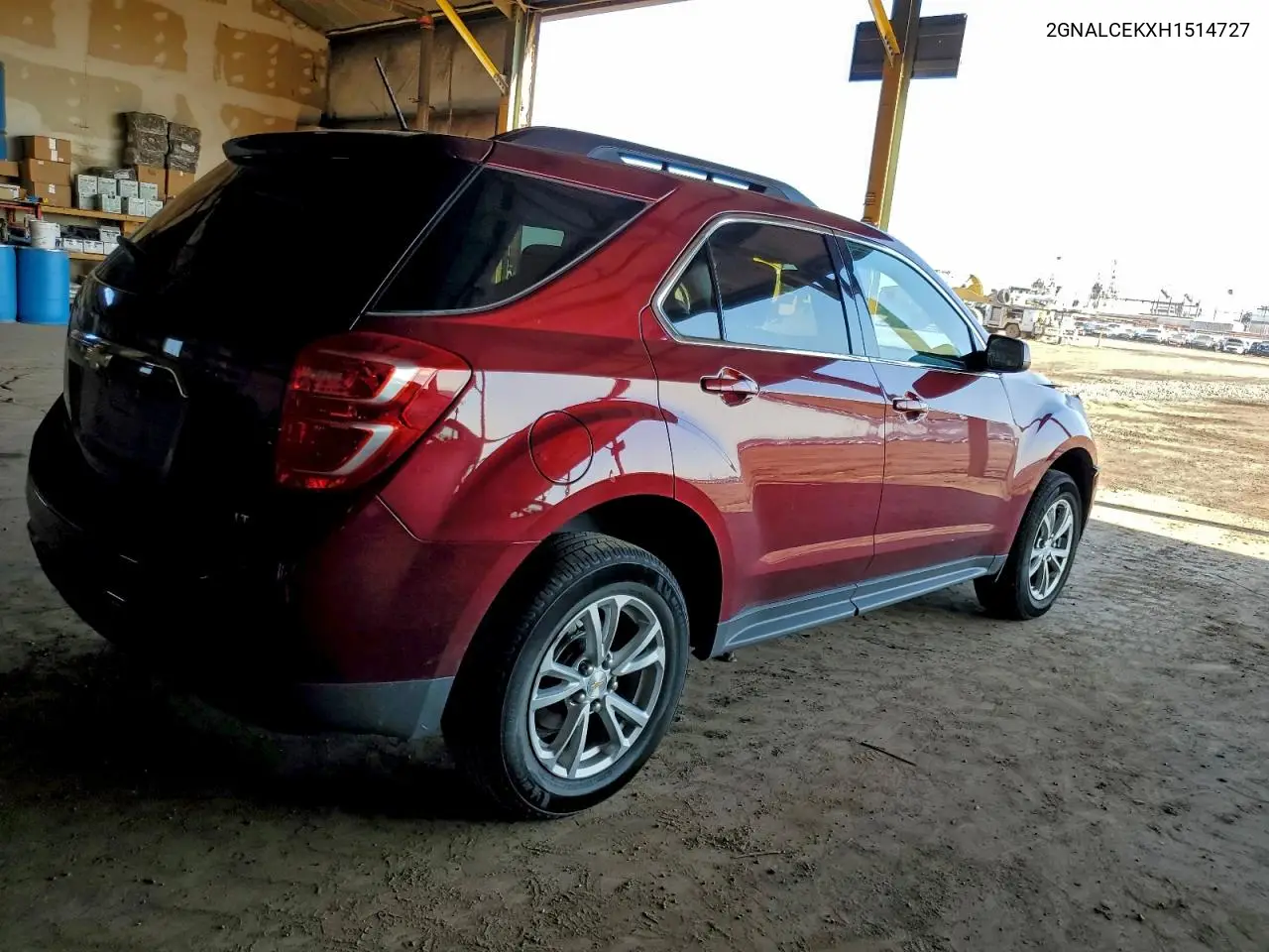 2GNALCEKXH1514727 2017 Chevrolet Equinox Lt