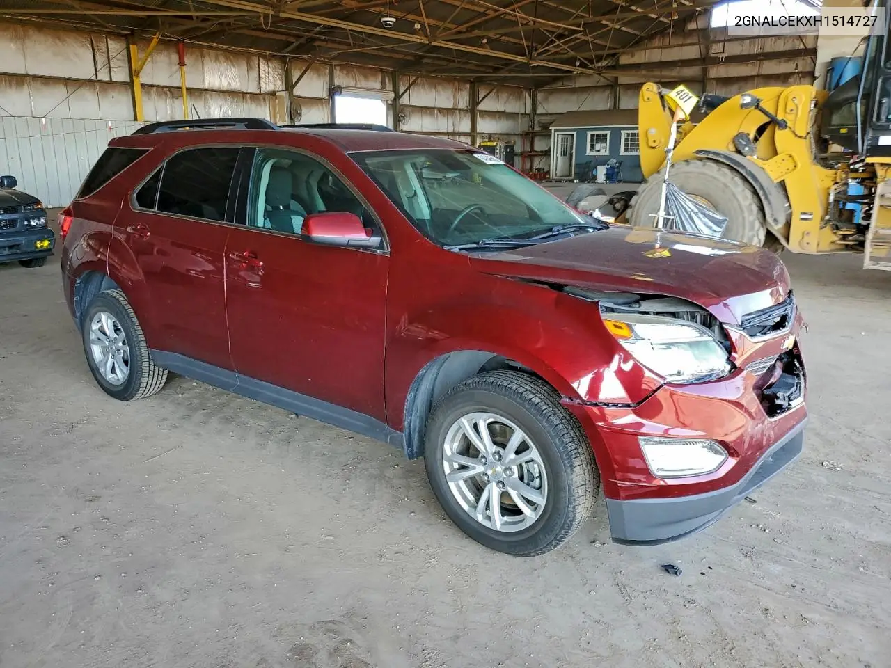 2GNALCEKXH1514727 2017 Chevrolet Equinox Lt