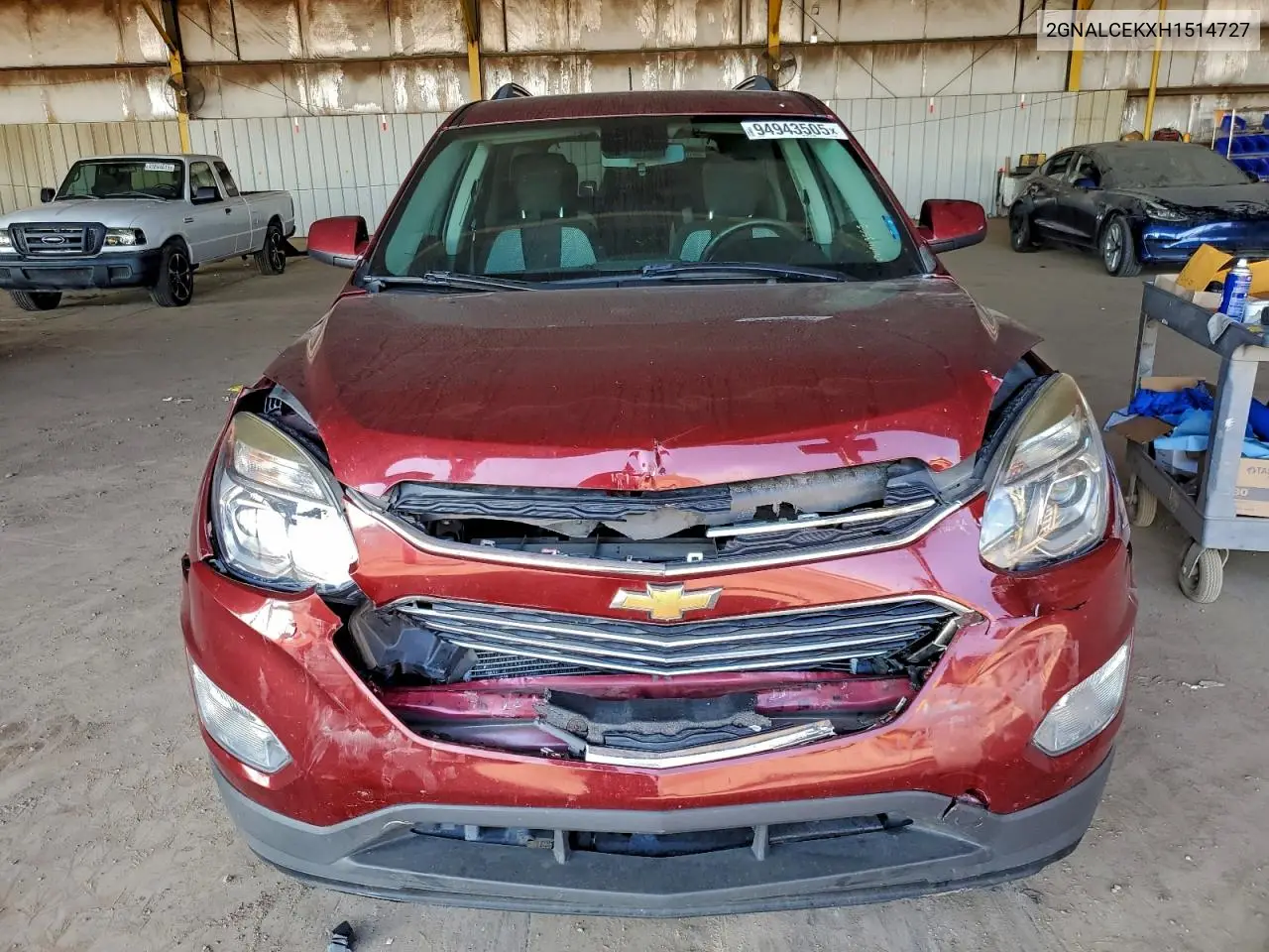 2GNALCEKXH1514727 2017 Chevrolet Equinox Lt