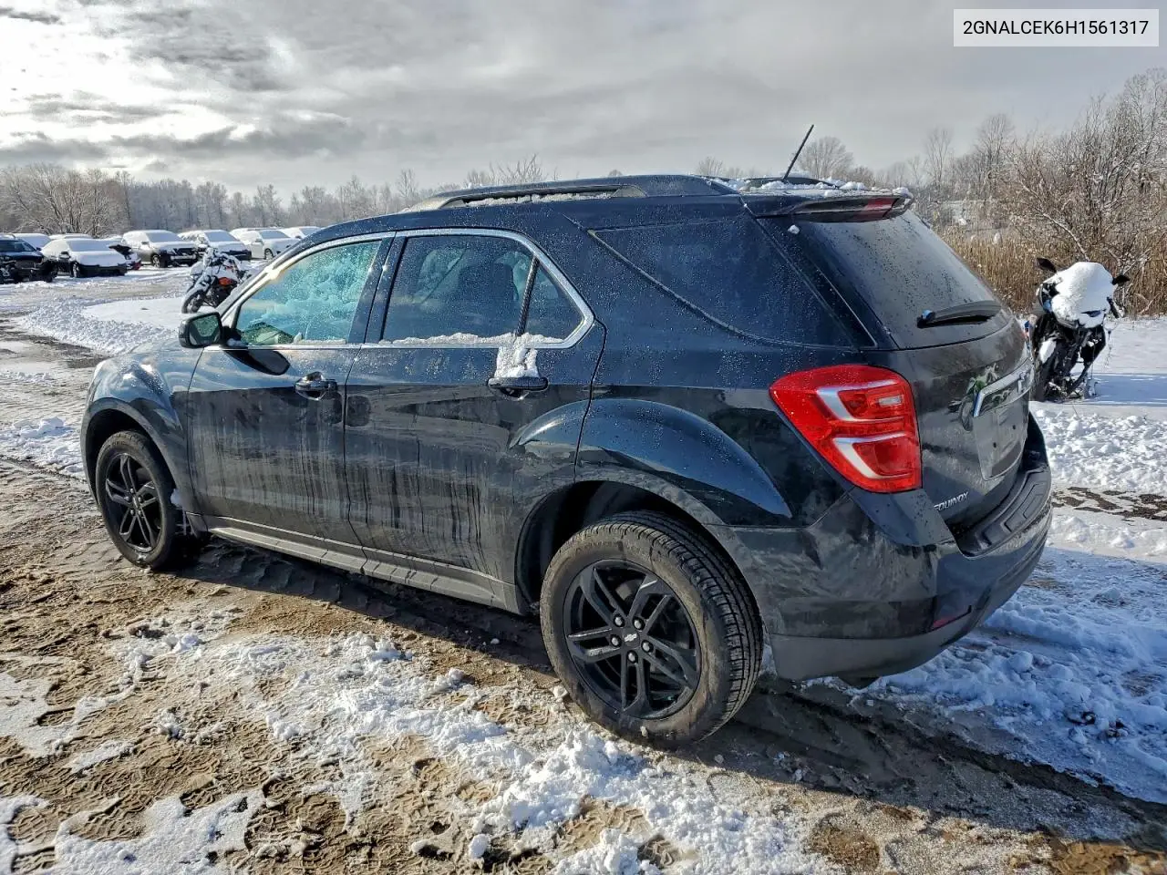 2GNALCEK6H1561317 2017 Chevrolet Equinox Lt