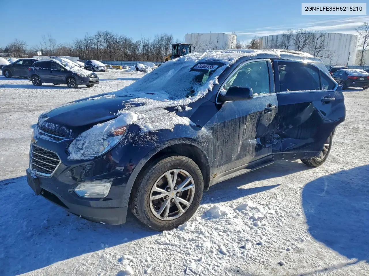2GNFLFE38H6215210 2017 Chevrolet Equinox Lt