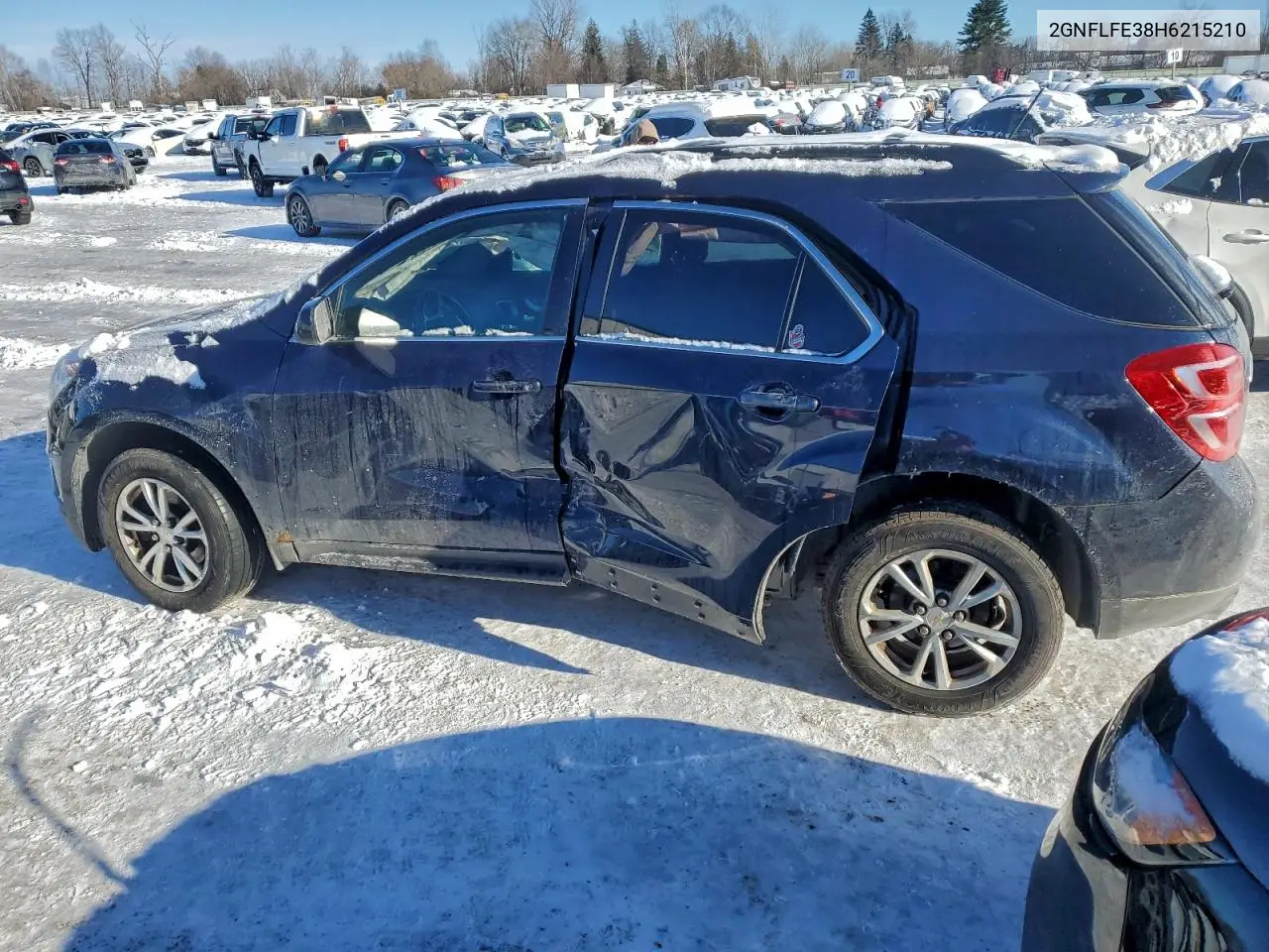 2GNFLFE38H6215210 2017 Chevrolet Equinox Lt