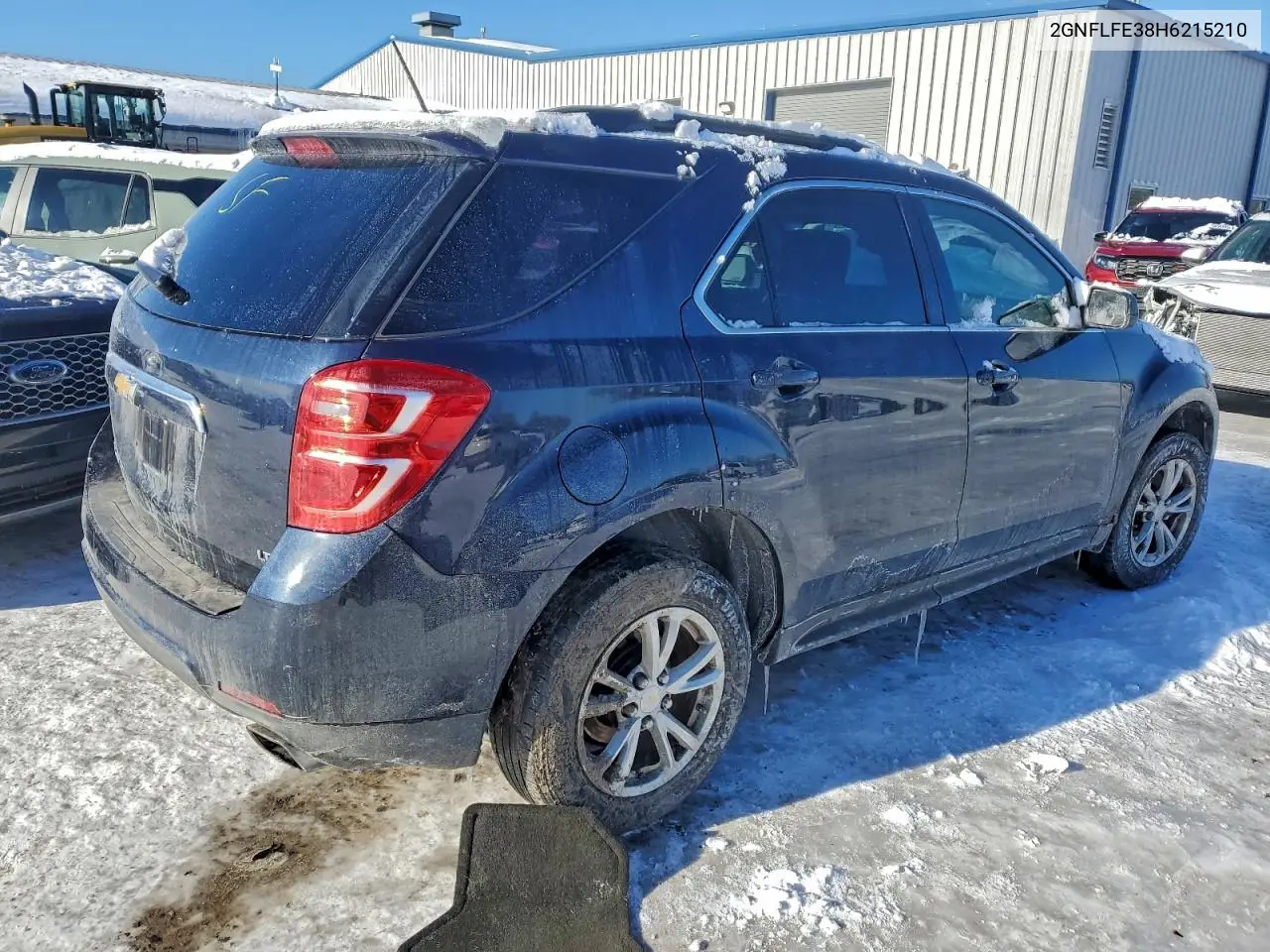 2GNFLFE38H6215210 2017 Chevrolet Equinox Lt