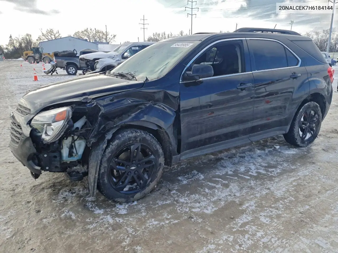 2GNALCEK7H6184144 2017 Chevrolet Equinox Lt