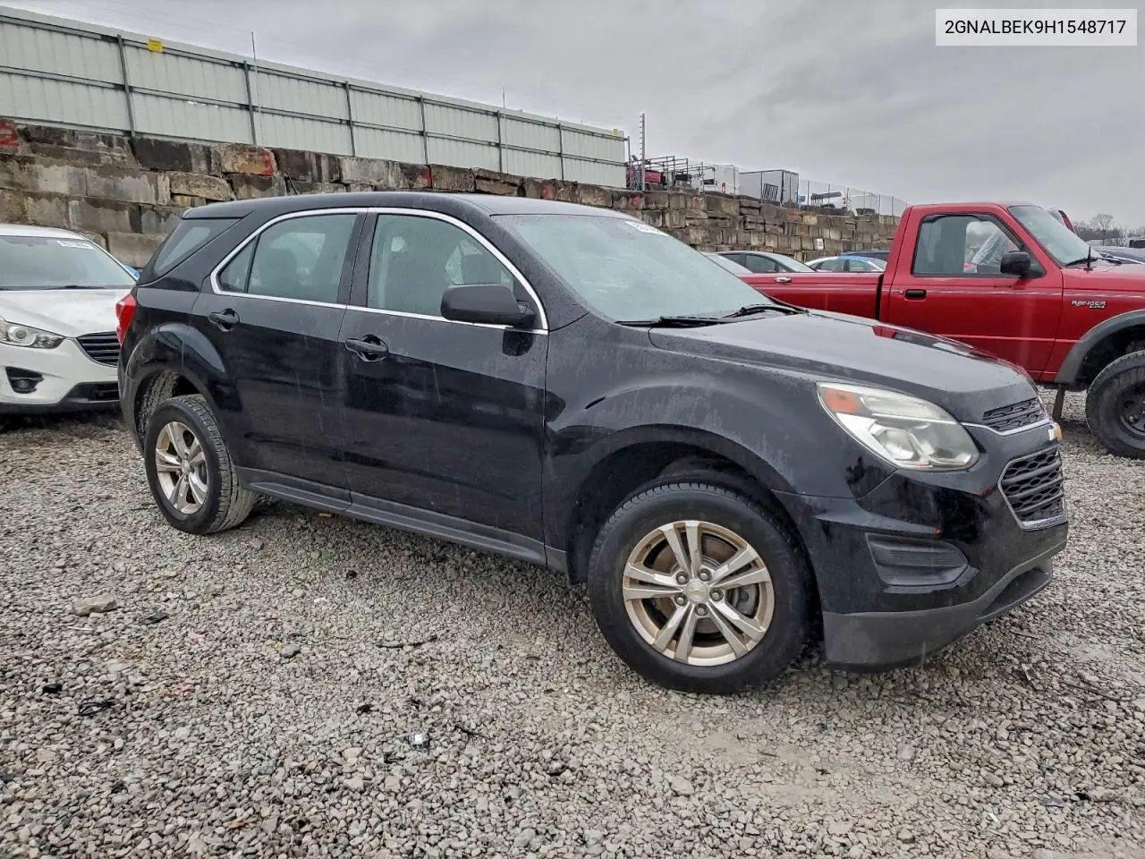 2GNALBEK9H1548717 2017 Chevrolet Equinox Ls