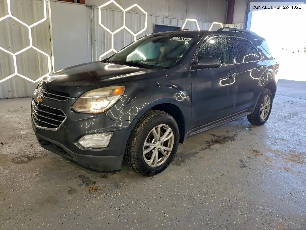 2GNALCEK5H6244020 2017 Chevrolet Equinox Lt