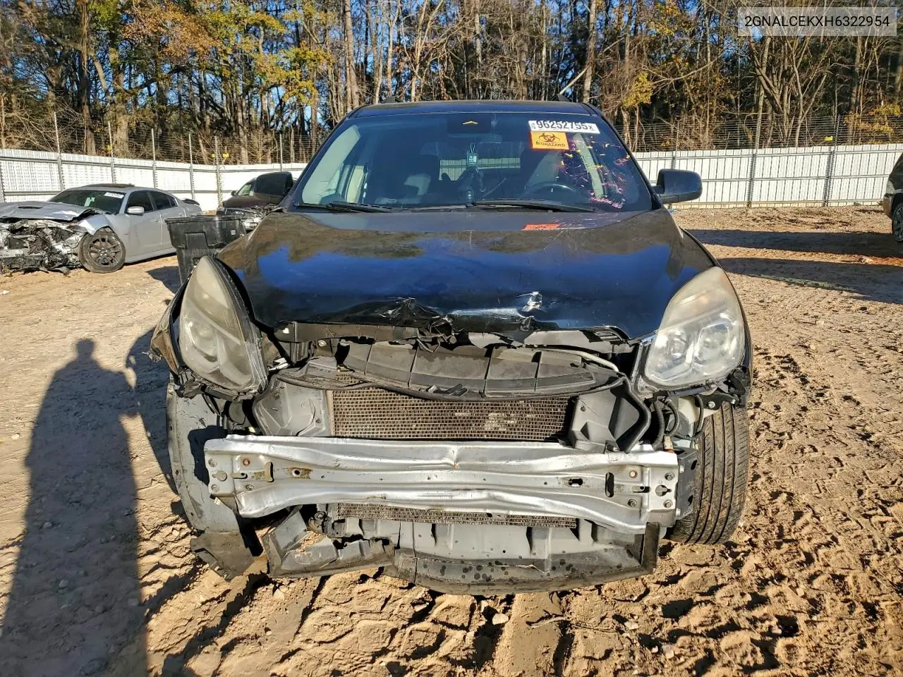 2GNALCEKXH6322954 2017 Chevrolet Equinox Lt