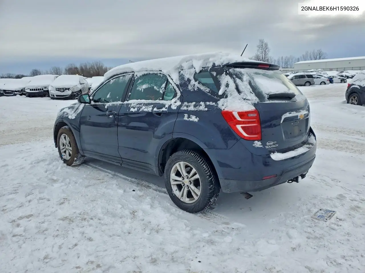 2GNALBEK6H1590326 2017 Chevrolet Equinox Ls