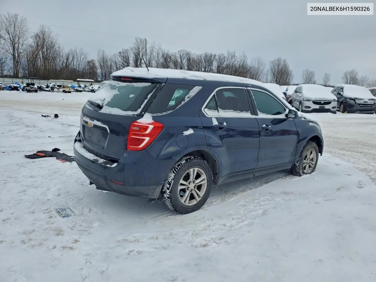 2GNALBEK6H1590326 2017 Chevrolet Equinox Ls