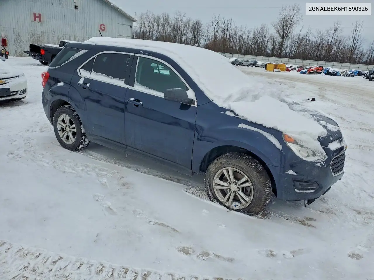 2GNALBEK6H1590326 2017 Chevrolet Equinox Ls