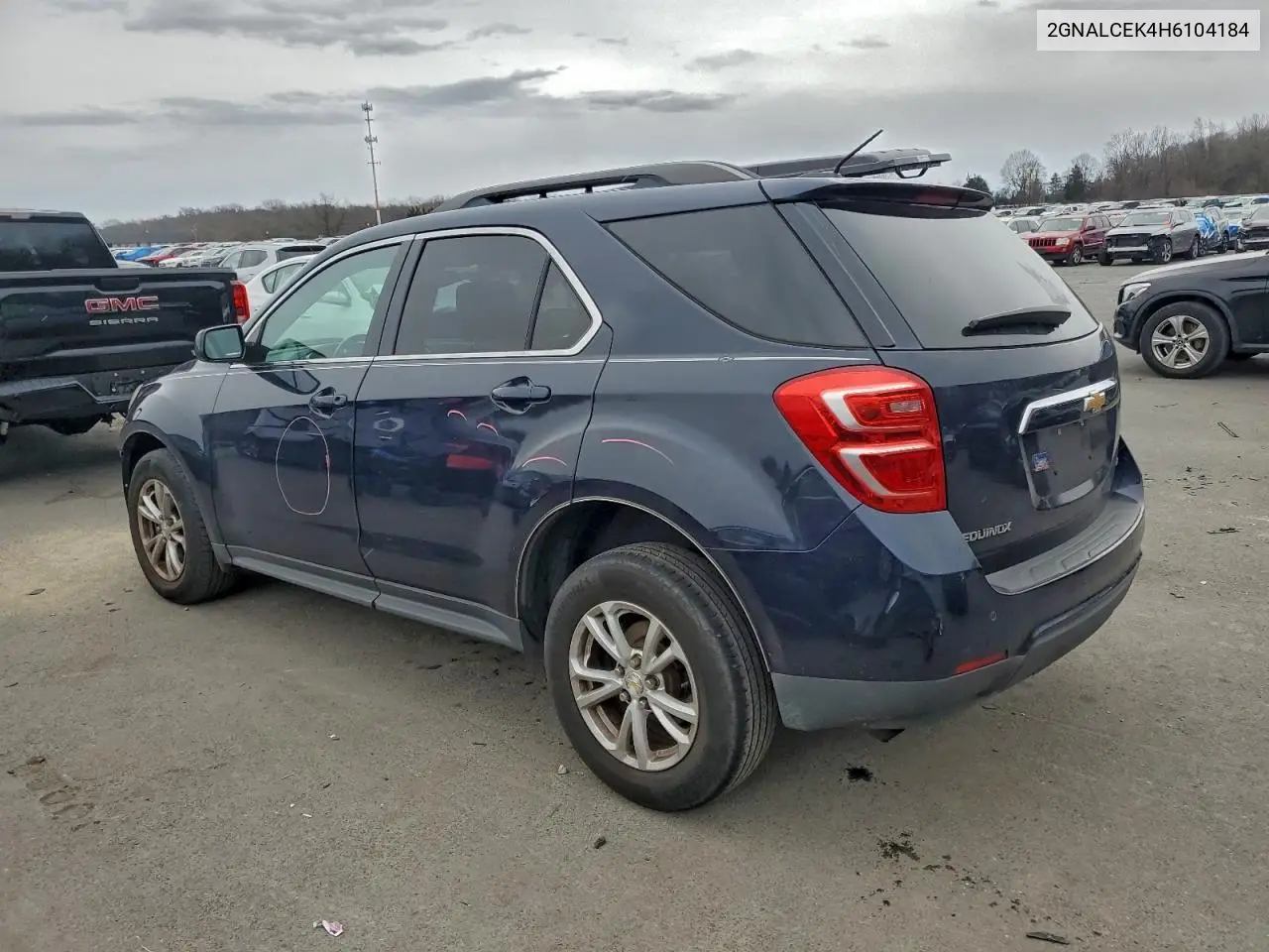 2GNALCEK4H6104184 2017 Chevrolet Equinox Lt