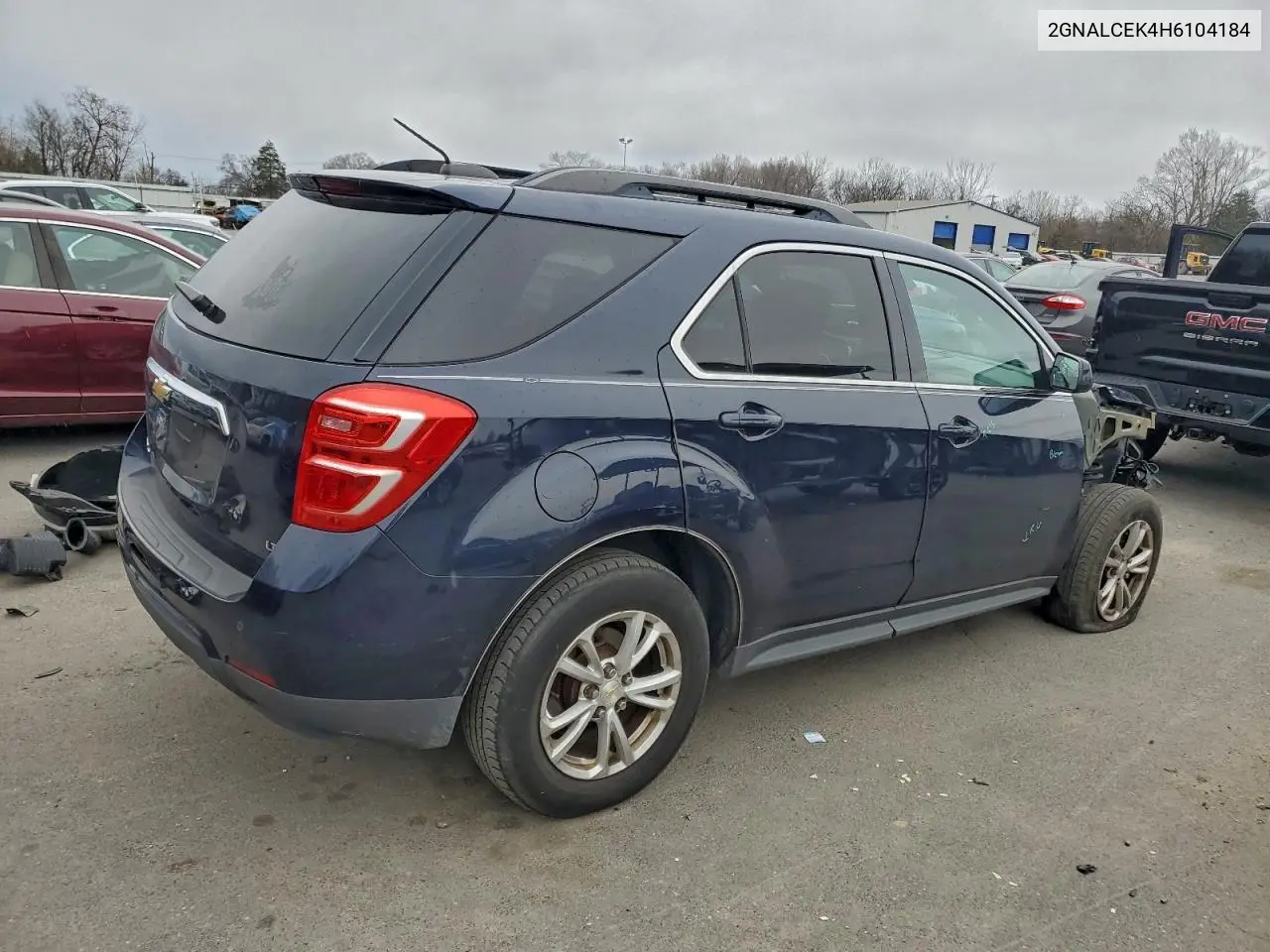 2GNALCEK4H6104184 2017 Chevrolet Equinox Lt