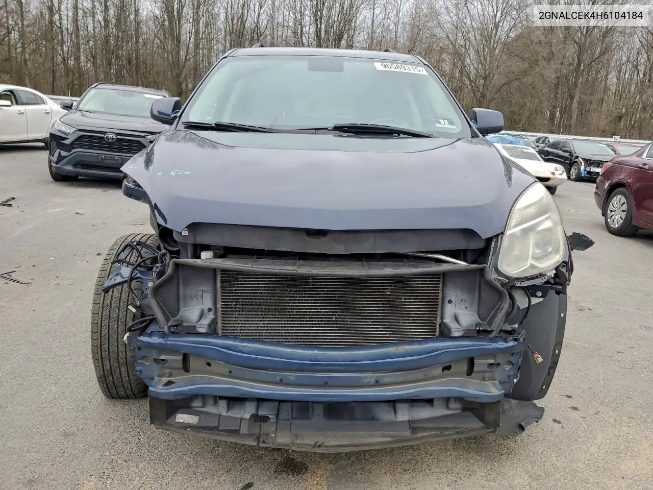 2GNALCEK4H6104184 2017 Chevrolet Equinox Lt