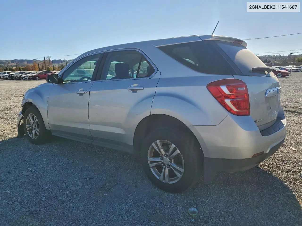 2GNALBEK2H1541687 2017 Chevrolet Equinox Ls