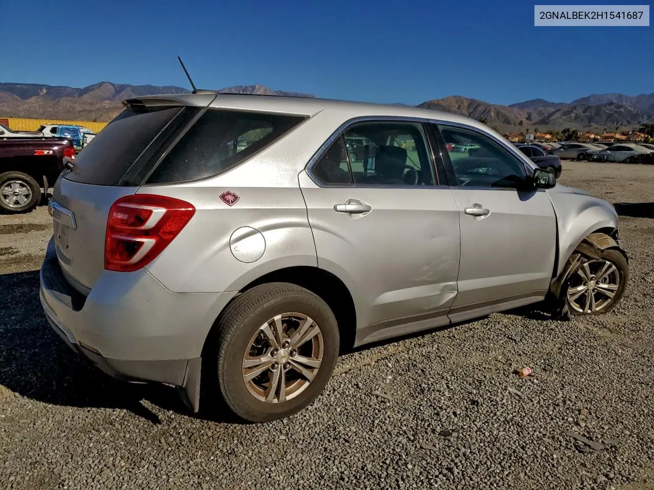 2GNALBEK2H1541687 2017 Chevrolet Equinox Ls
