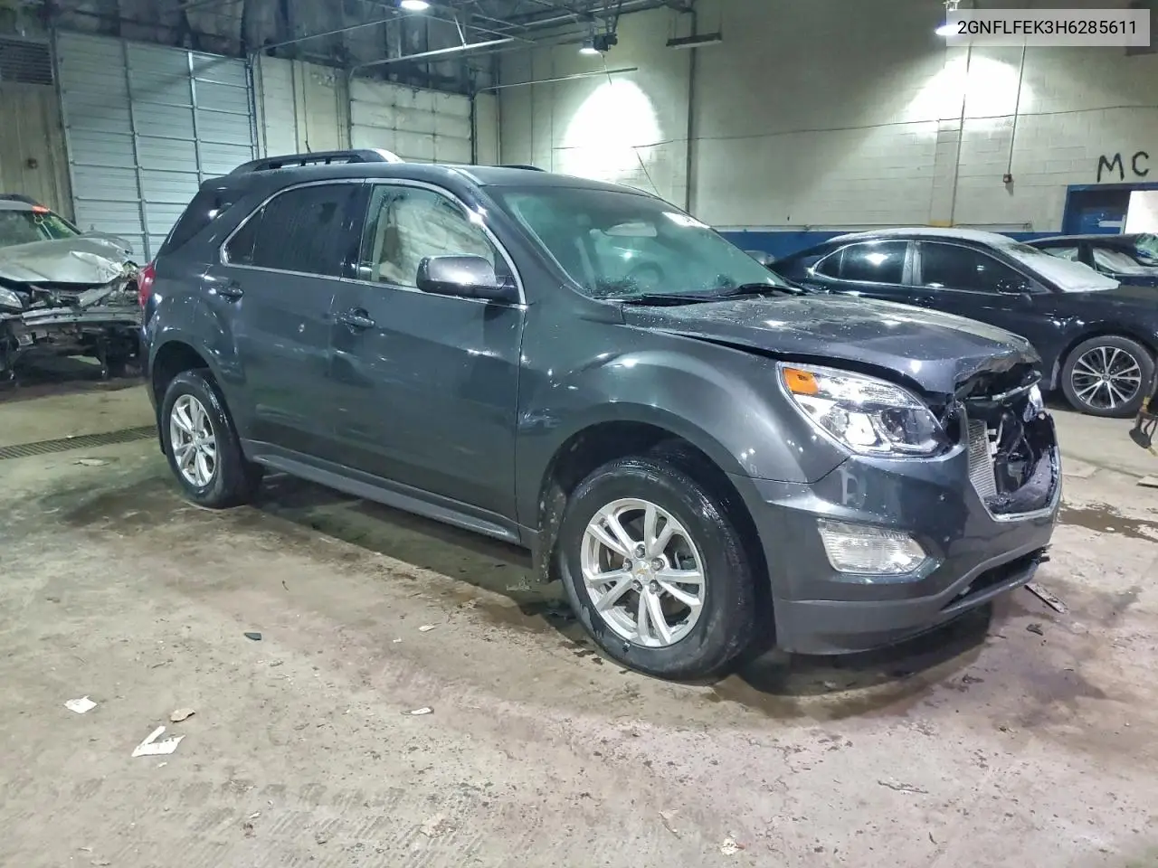 2GNFLFEK3H6285611 2017 Chevrolet Equinox Lt