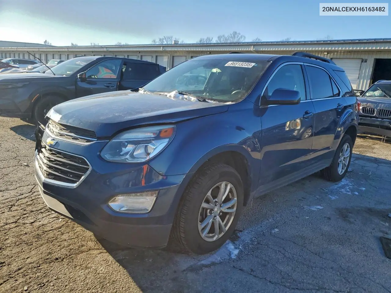 2GNALCEKXH6163482 2017 Chevrolet Equinox Lt