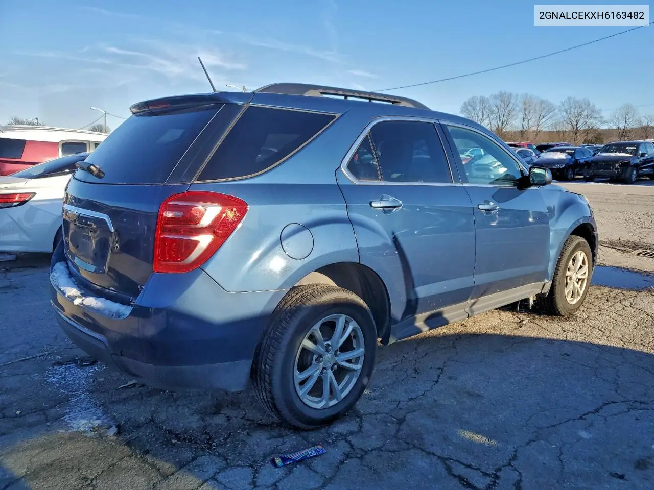 2GNALCEKXH6163482 2017 Chevrolet Equinox Lt