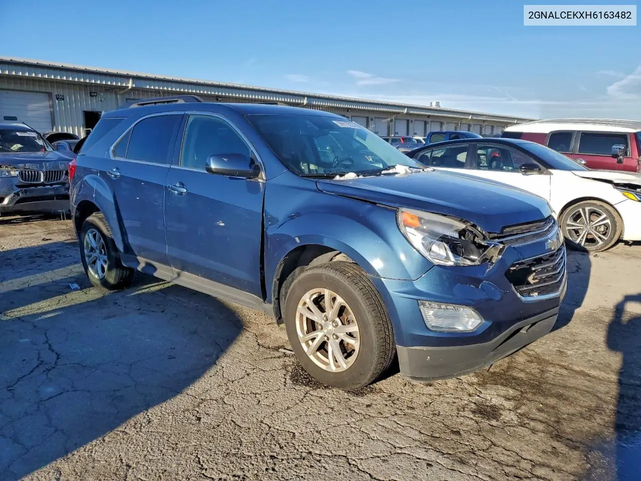 2GNALCEKXH6163482 2017 Chevrolet Equinox Lt