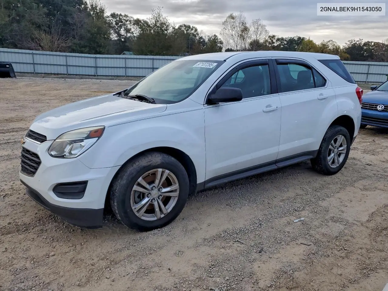 2GNALBEK9H1543050 2017 Chevrolet Equinox Ls