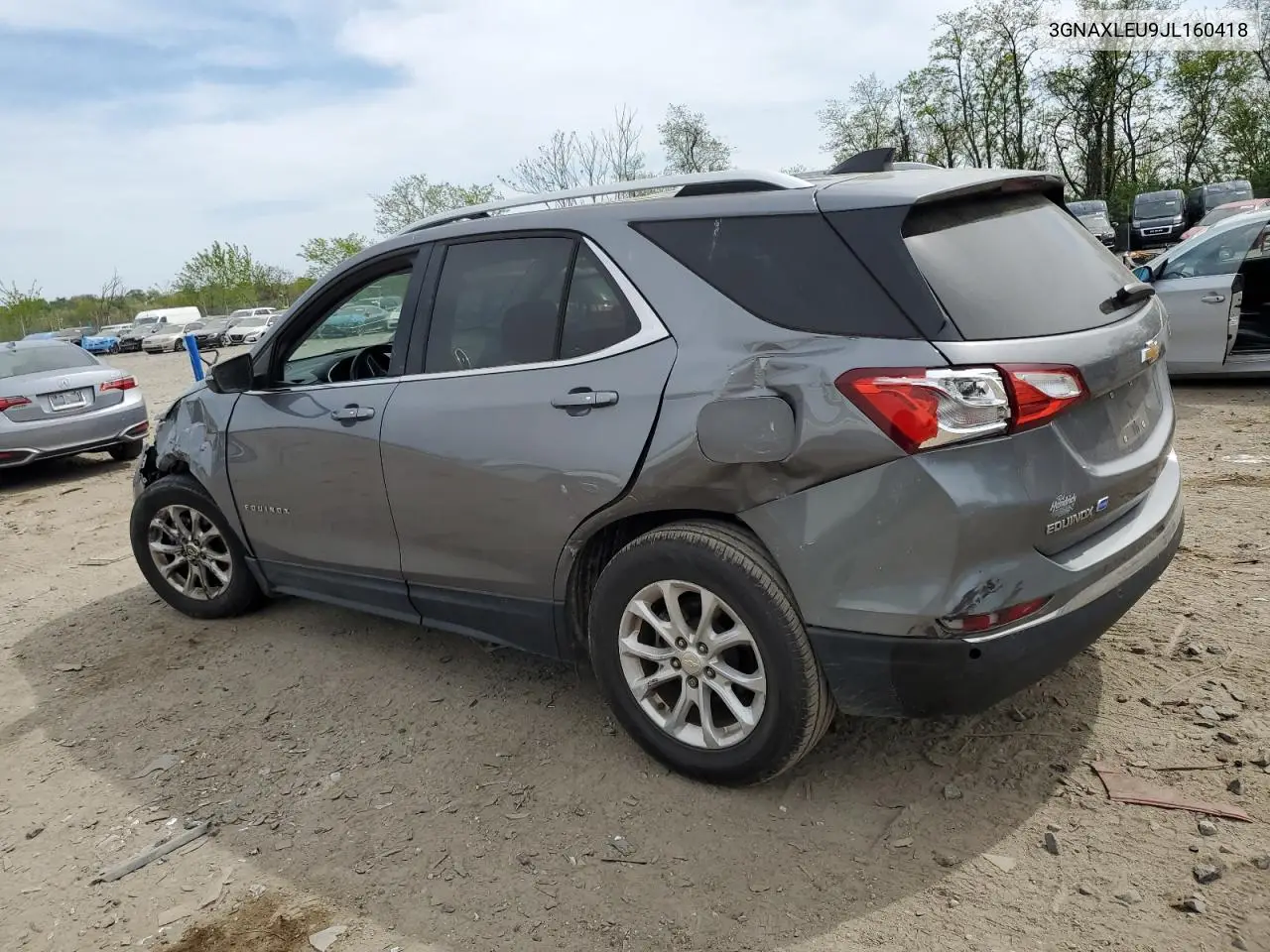 3GNAXLEU9JL160418 2018 Chevrolet Equinox Lt