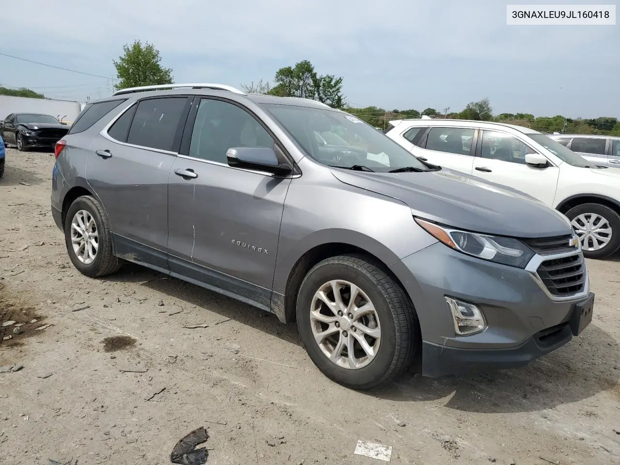 3GNAXLEU9JL160418 2018 Chevrolet Equinox Lt