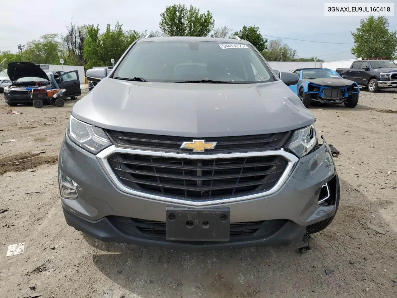 3GNAXLEU9JL160418 2018 Chevrolet Equinox Lt